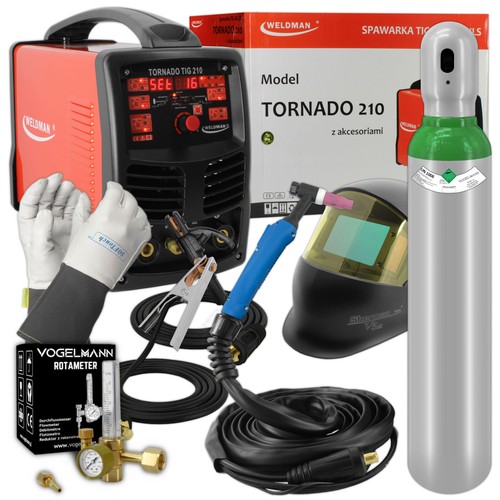 Weldman tornado tig - tornado, ac/dc