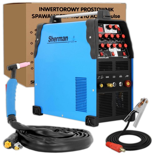 Sherman tig 210 200a - sherman, ac/dc